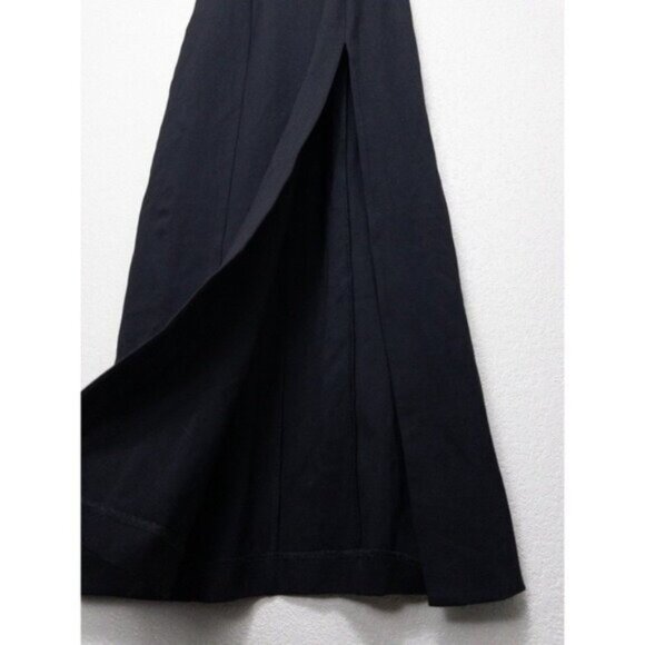 NWT NBD Eileen Gown L Black Sleeveless Front Slit Classic Formal REVOLVE - Picture 7 of 10